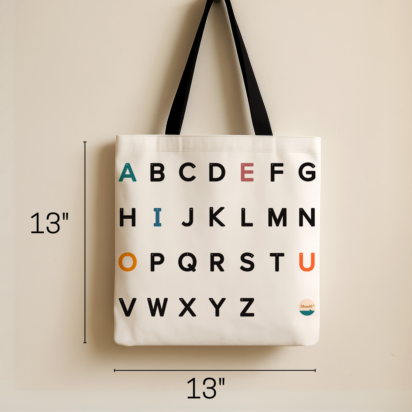 Strive Hi Alphabet Tote Bag