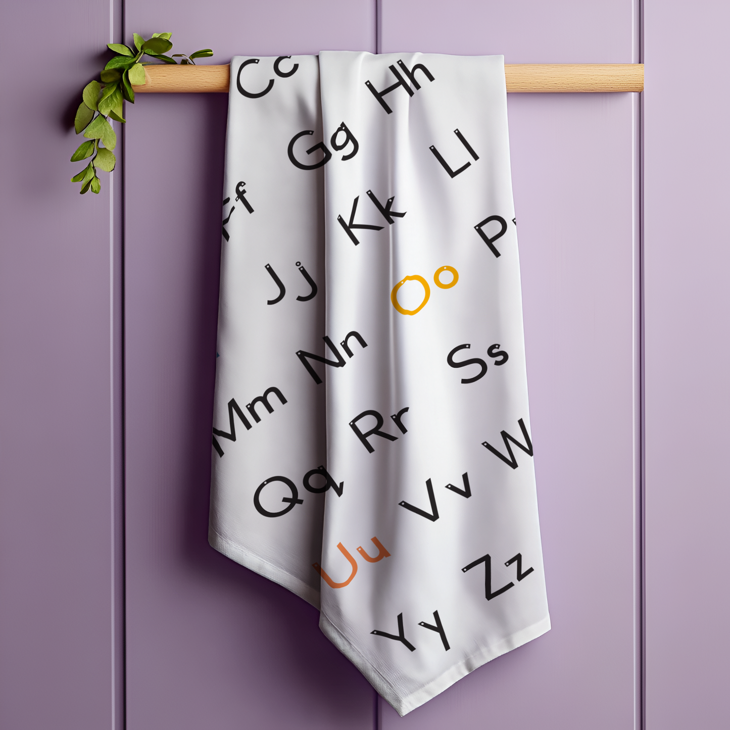 Strive Hi Alphabet Tea Towel