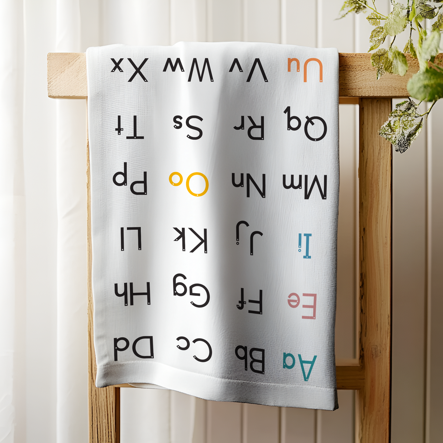 Strive Hi Alphabet Tea Towel