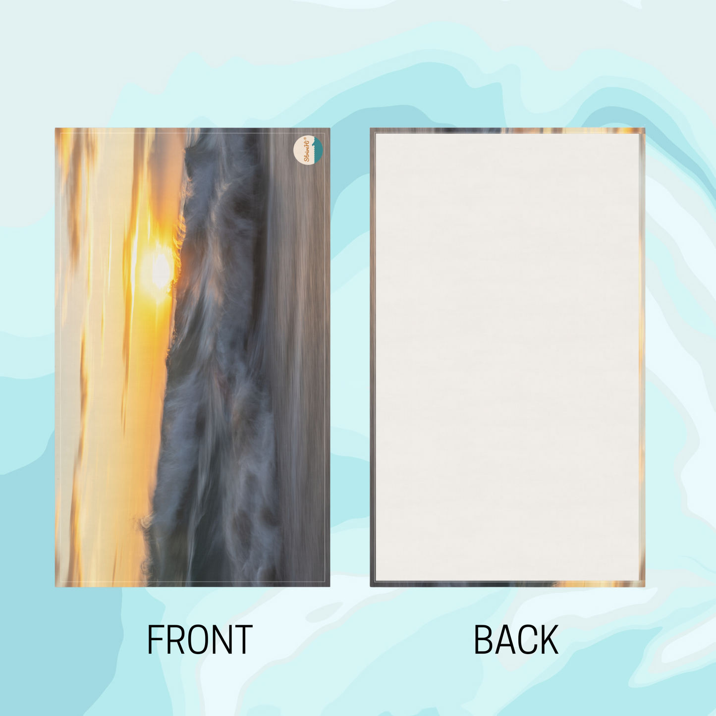 Sunrise Ocean Tea Towel