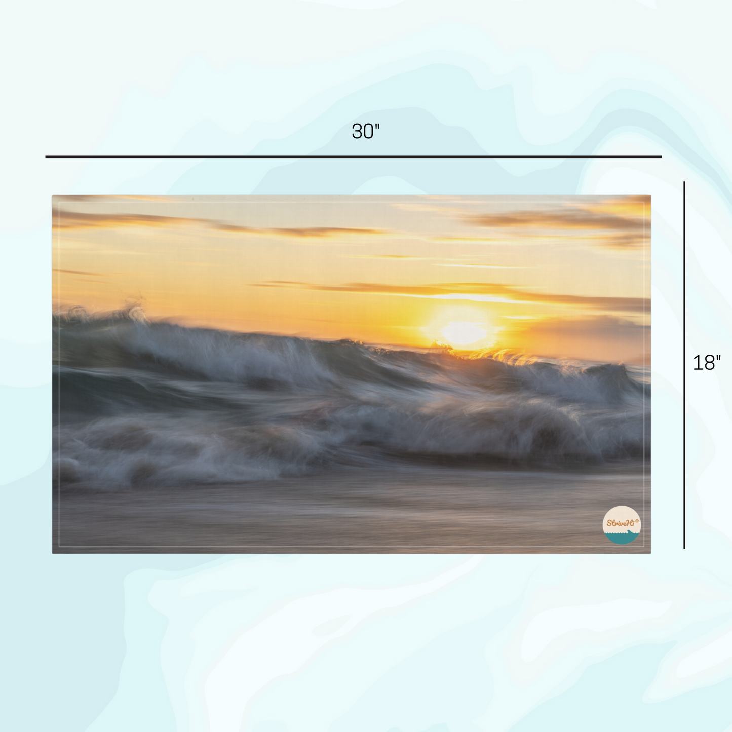 Sunrise Ocean Tea Towel