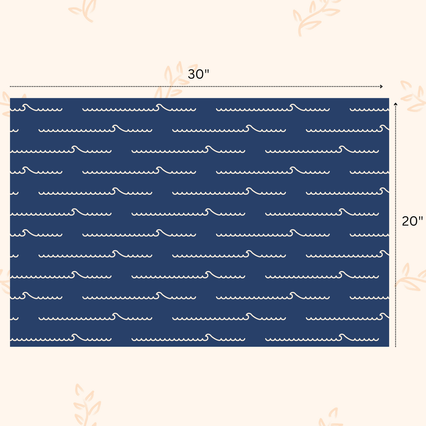 Nautical Wave Wrapping Paper