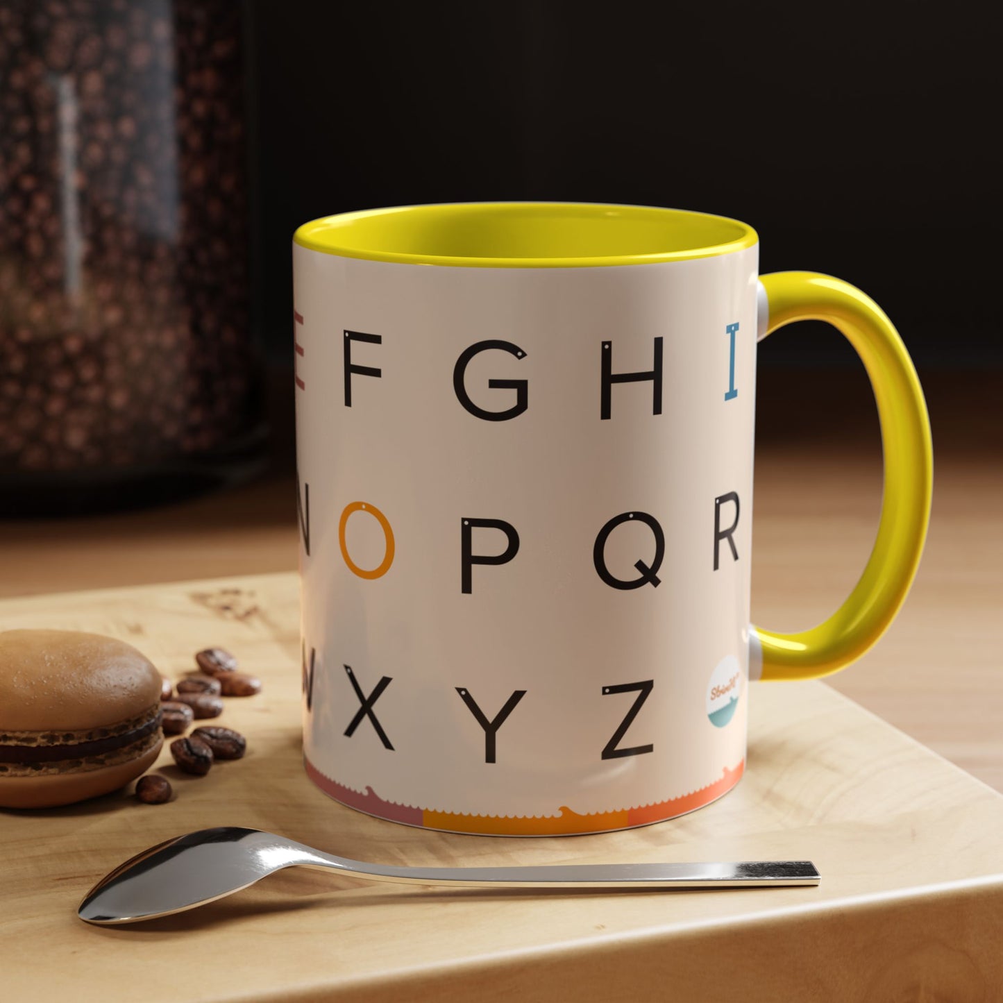 Uppercase Alphabet Mug