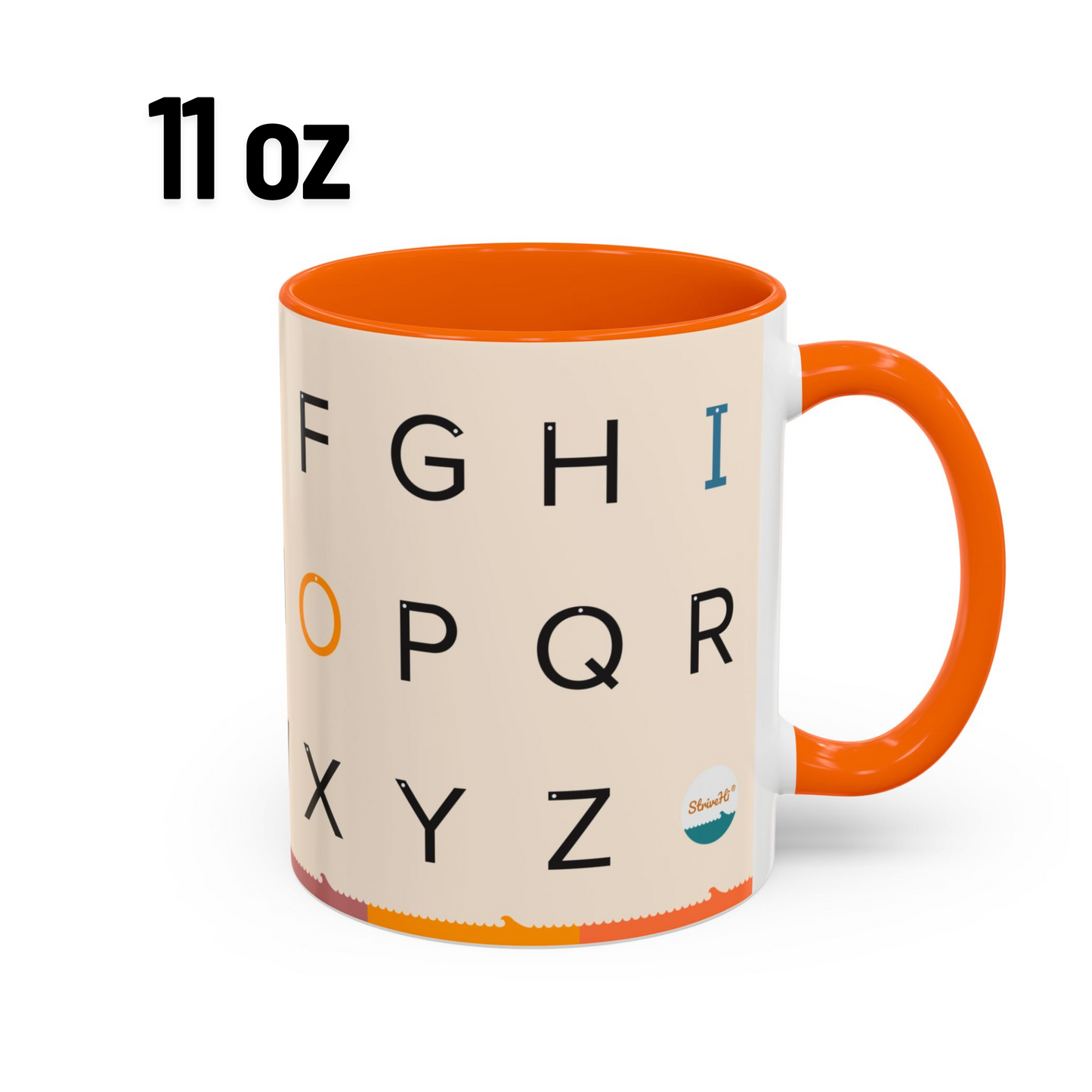 Uppercase Alphabet Mug