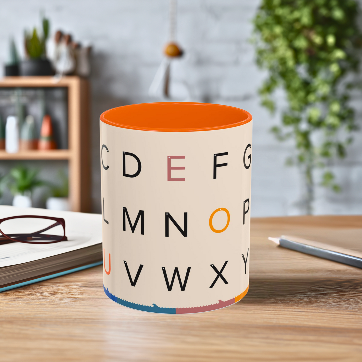 Uppercase Alphabet Mug