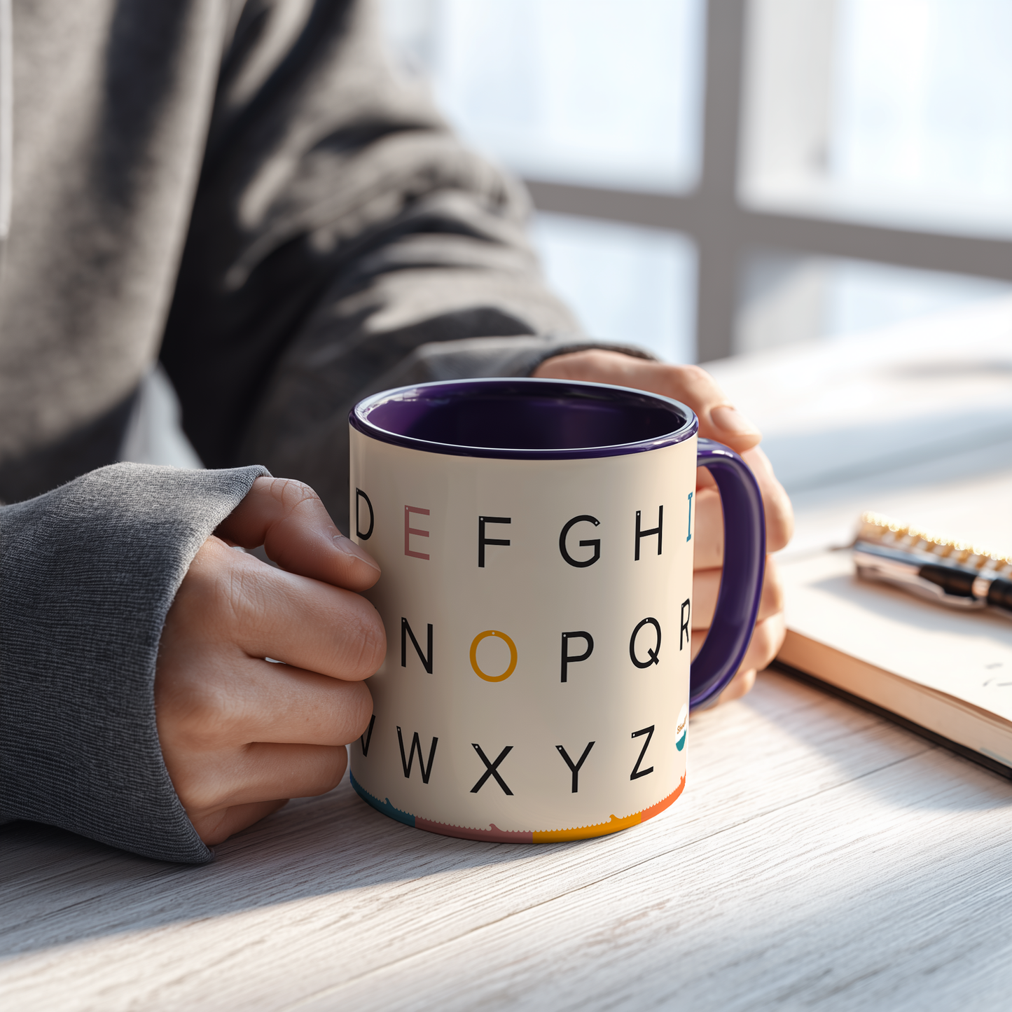 Uppercase Alphabet Mug