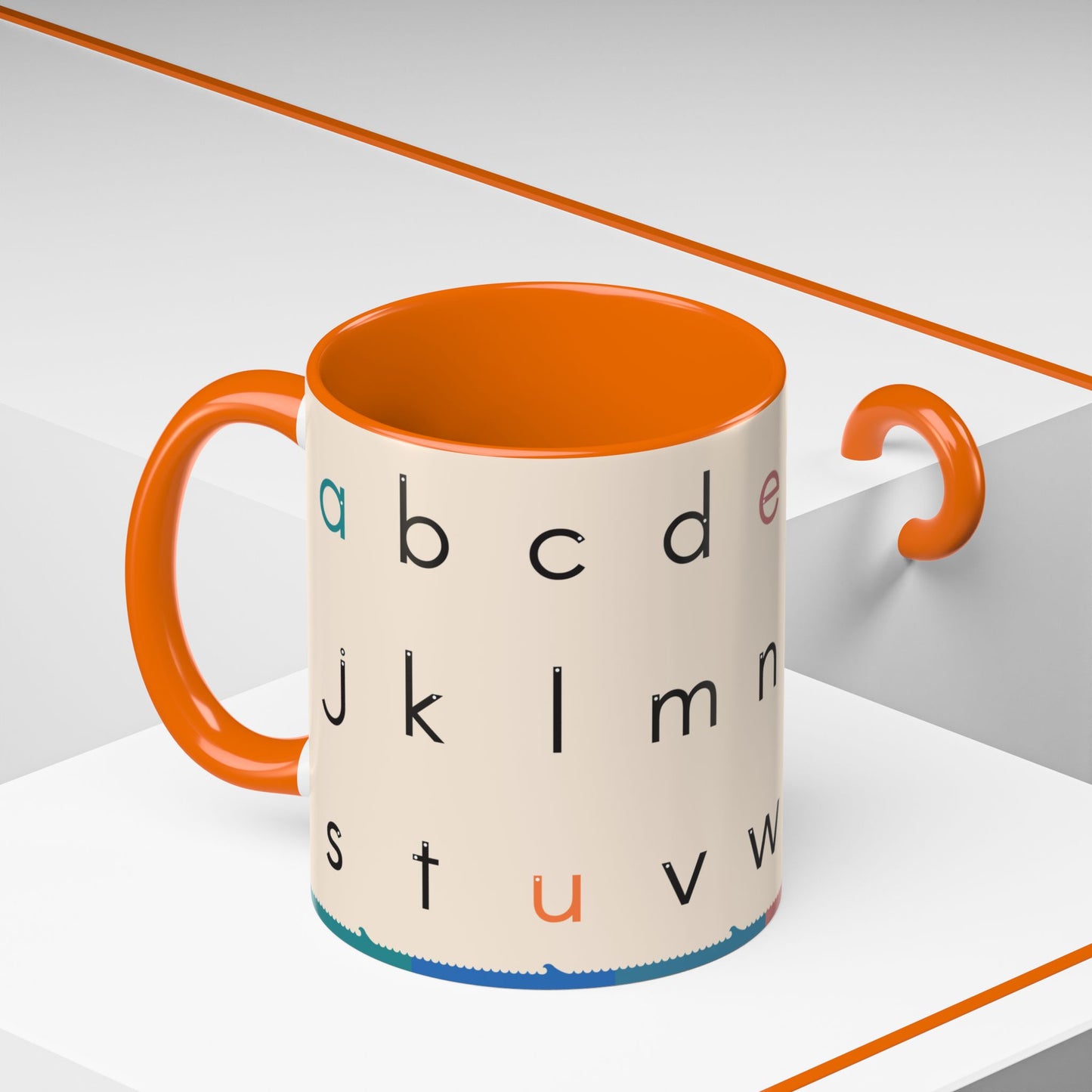 Lowercase Alphabet Mug