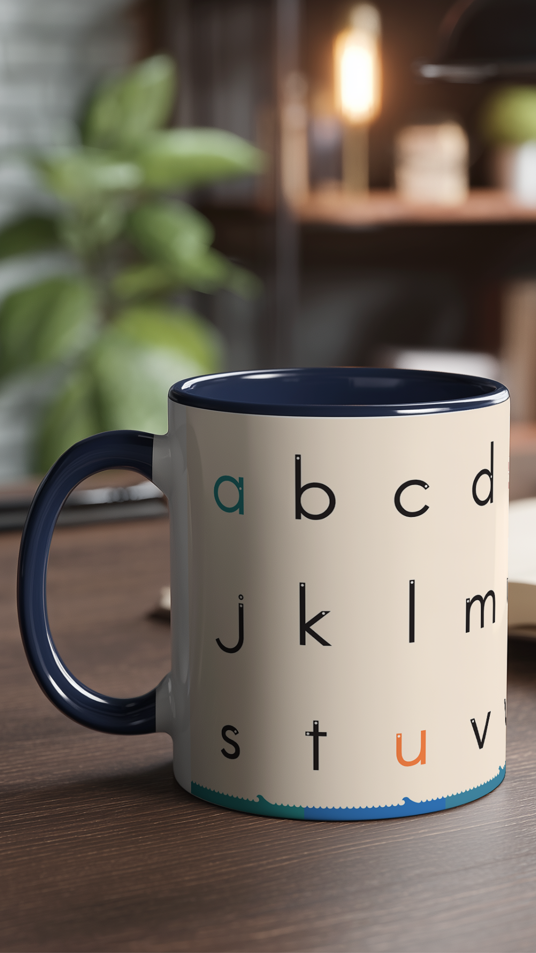 Lowercase Alphabet Mug