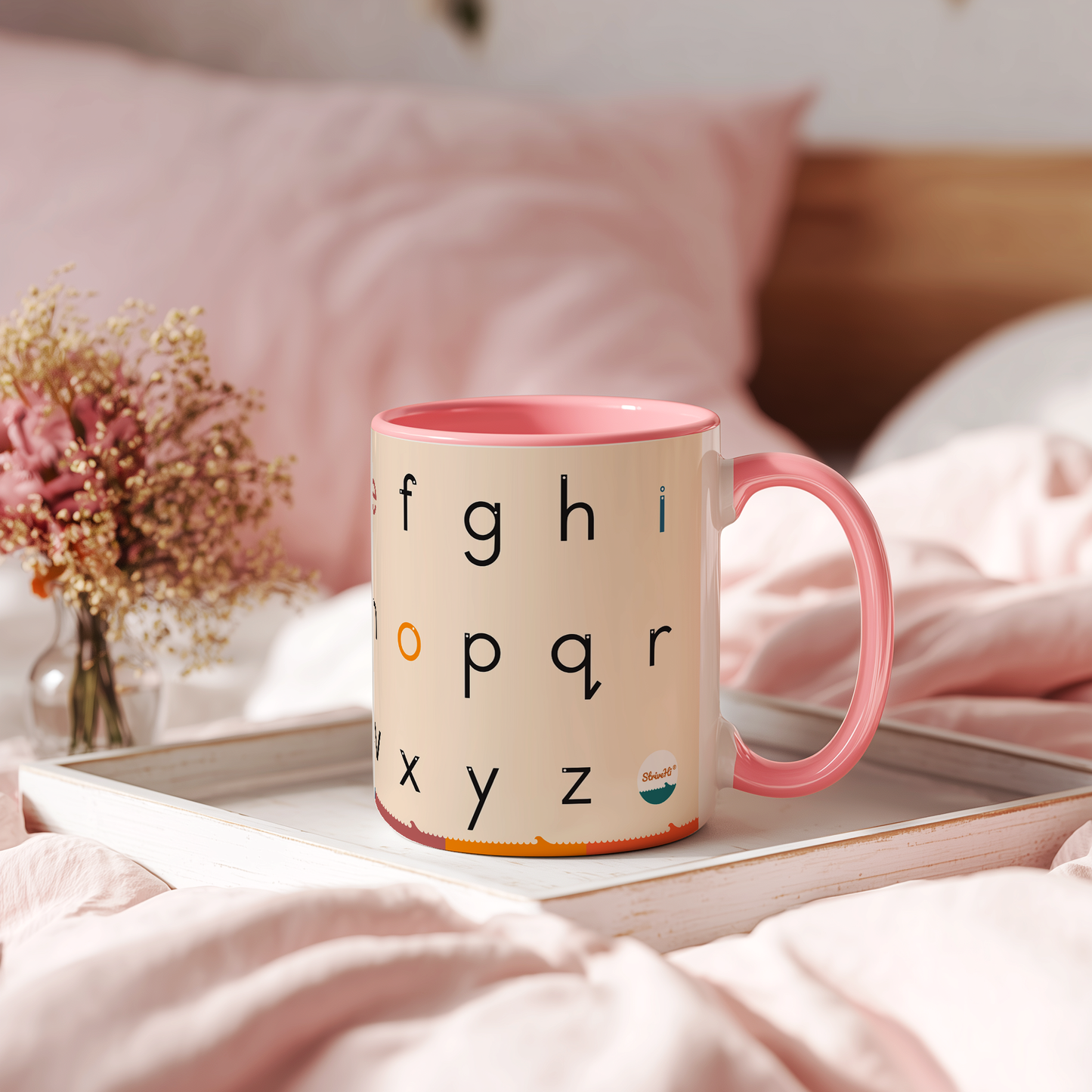 Lowercase Alphabet Mug