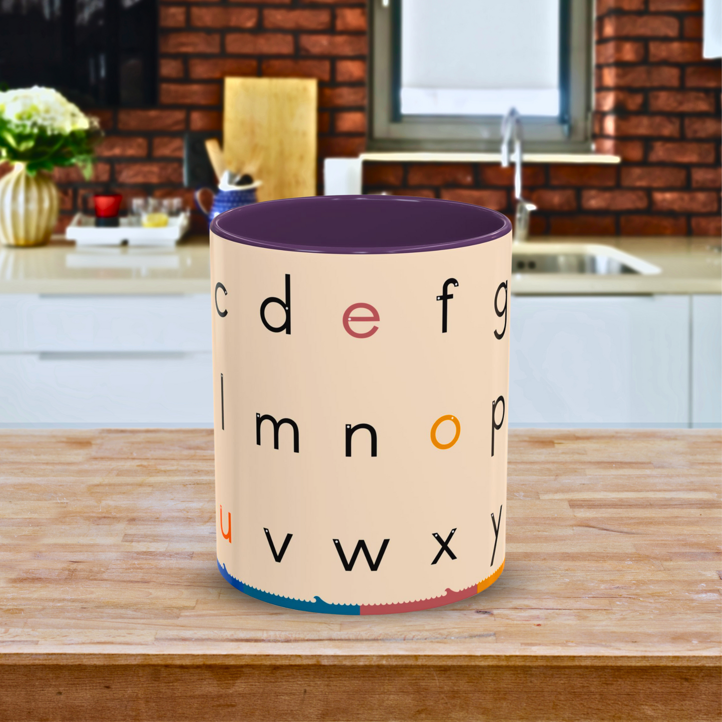 Lowercase Alphabet Mug