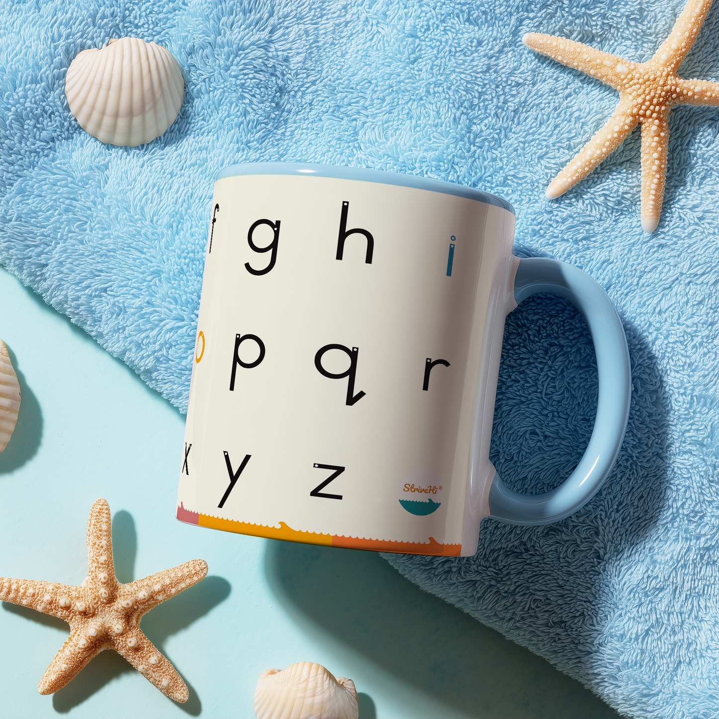 Lowercase Alphabet Mug