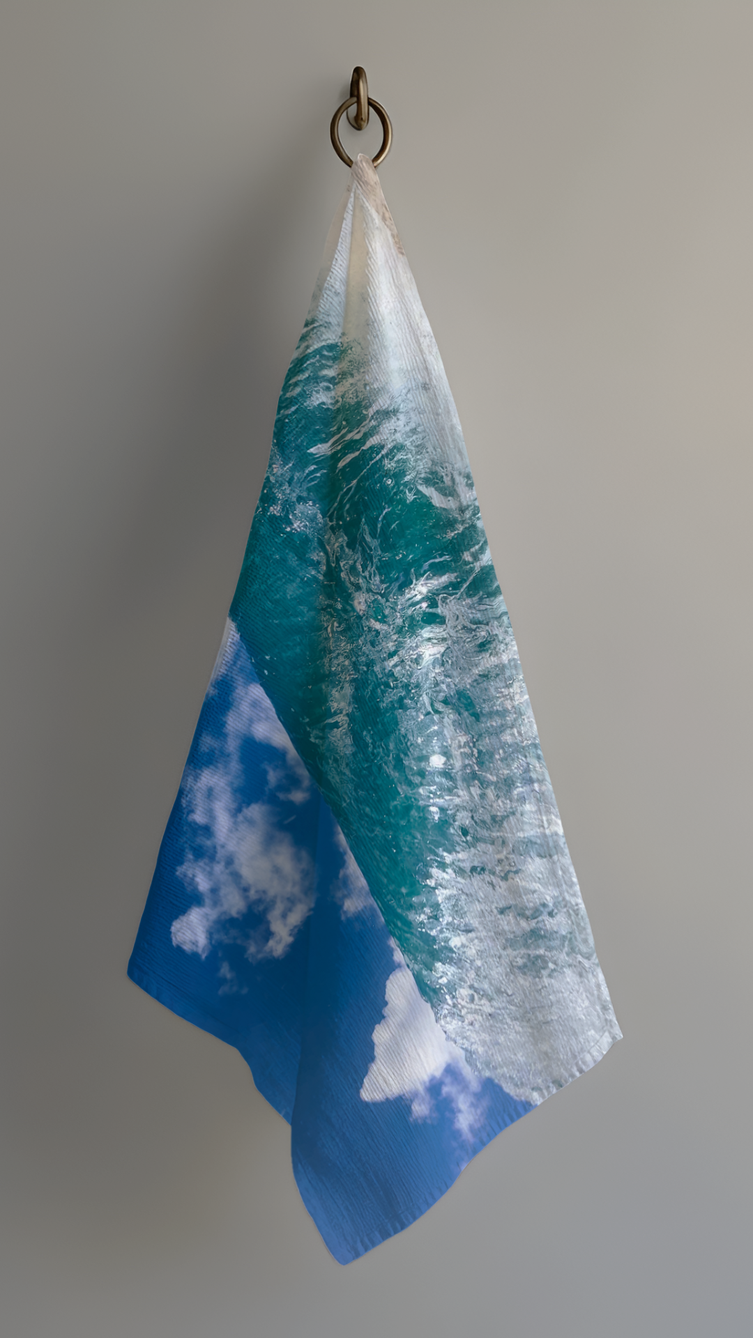 Crashing Wave Tea Towel