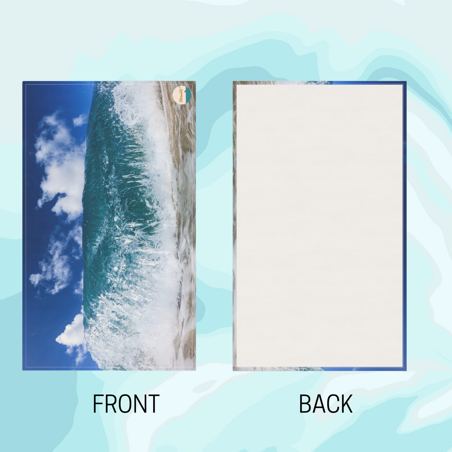 Crashing Wave Tea Towel