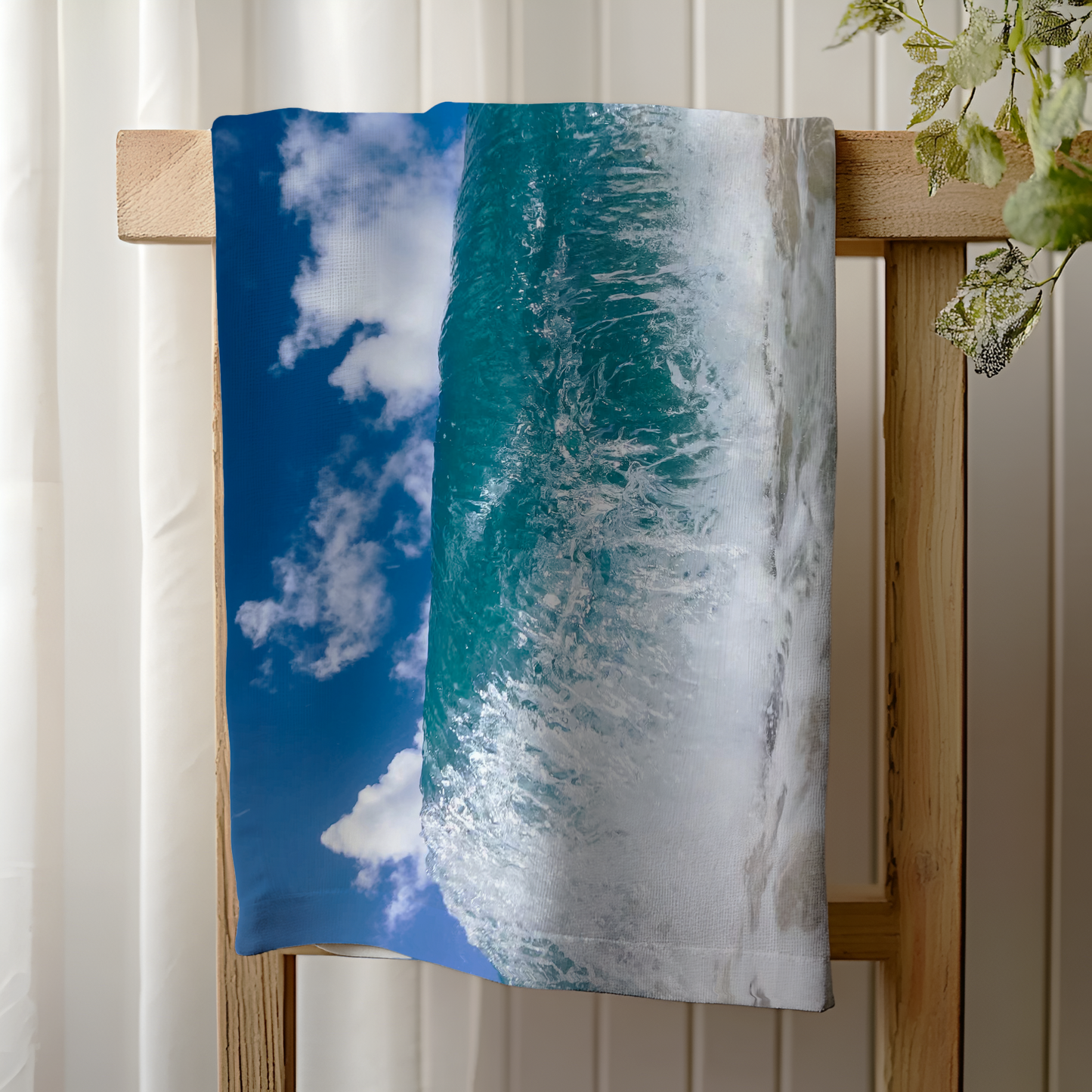 Crashing Wave Tea Towel