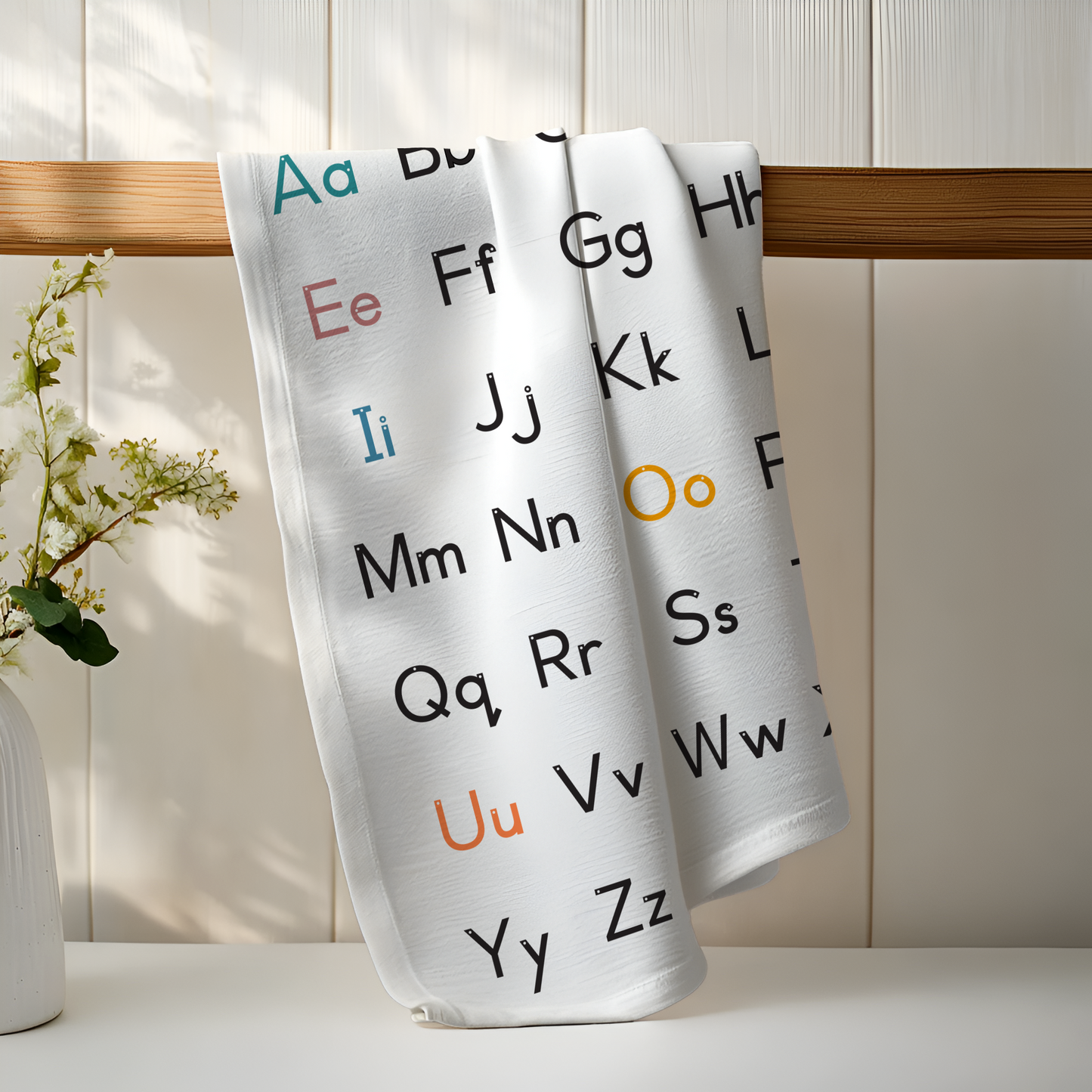 Strive Hi Alphabet Tea Towel