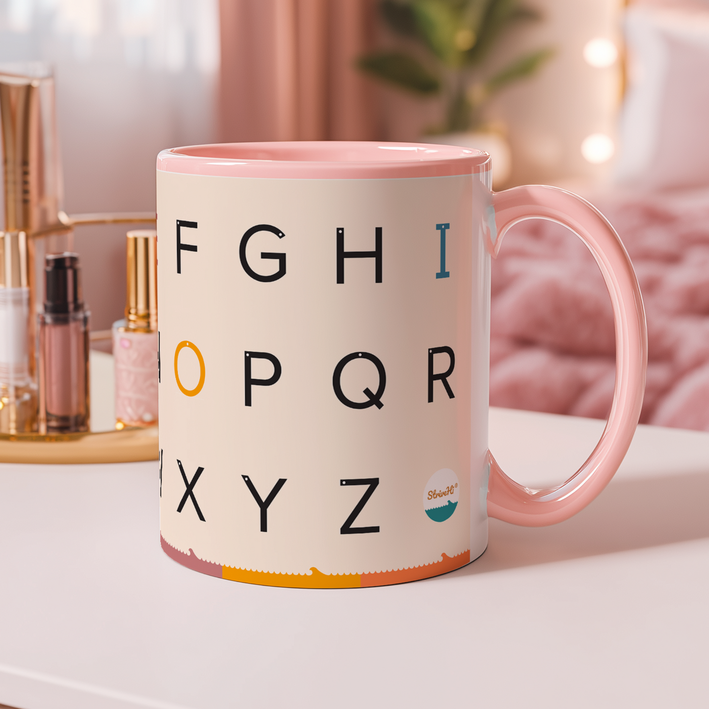 Uppercase Alphabet Mug