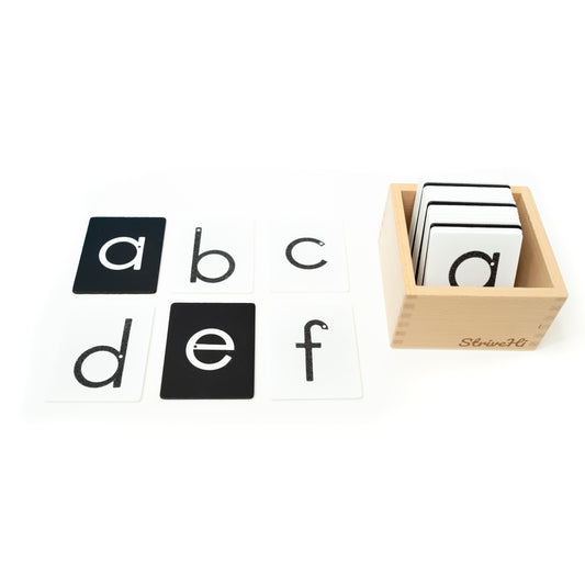 Lowercase Sandpaper Letters