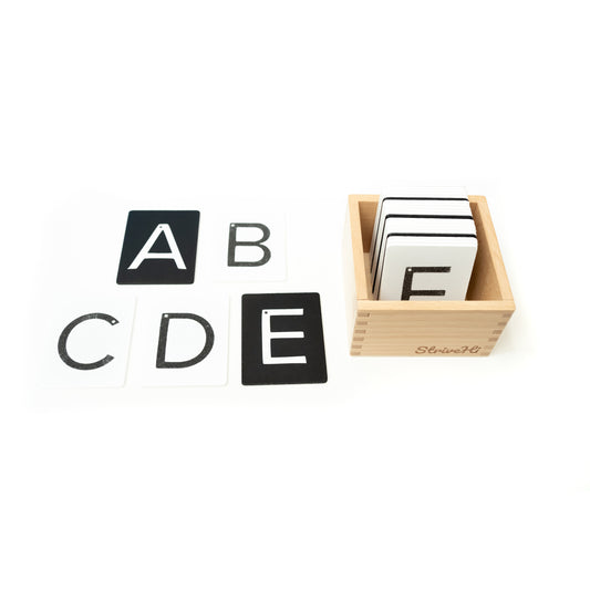 Uppercase Sandpaper Letters