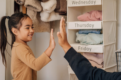 Weekly Linen Clothes Organizer