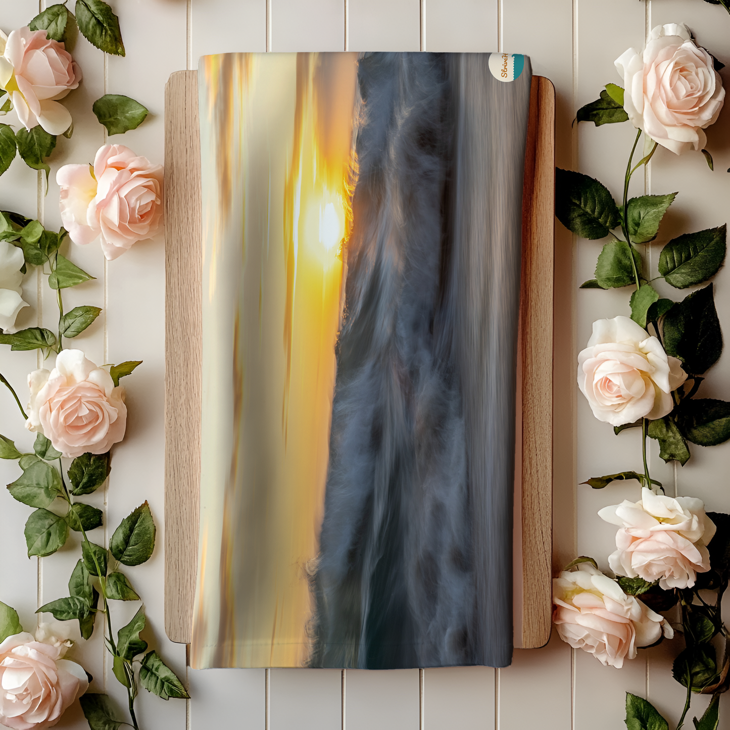 Sunrise Ocean Tea Towel