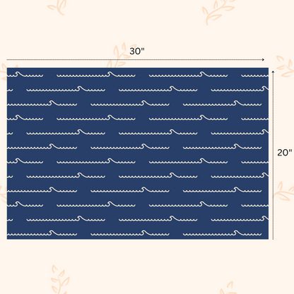 Nautical Wave Wrapping Paper