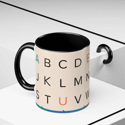 Uppercase Alphabet Mug