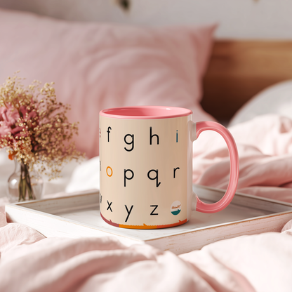 Lowercase Alphabet Mug