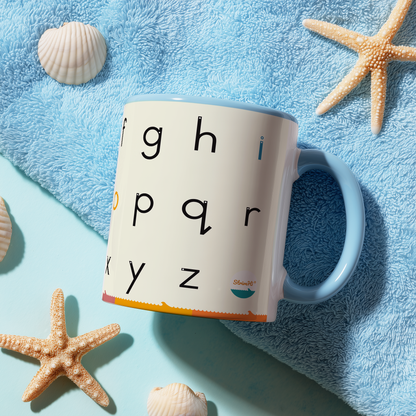 Lowercase Alphabet Mug
