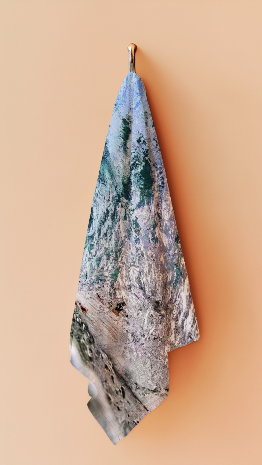 Glassy Wave Tea Towel