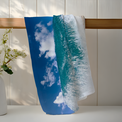 Crashing Wave Tea Towel
