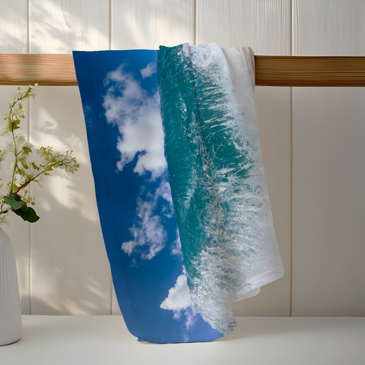 Crashing Wave Tea Towel