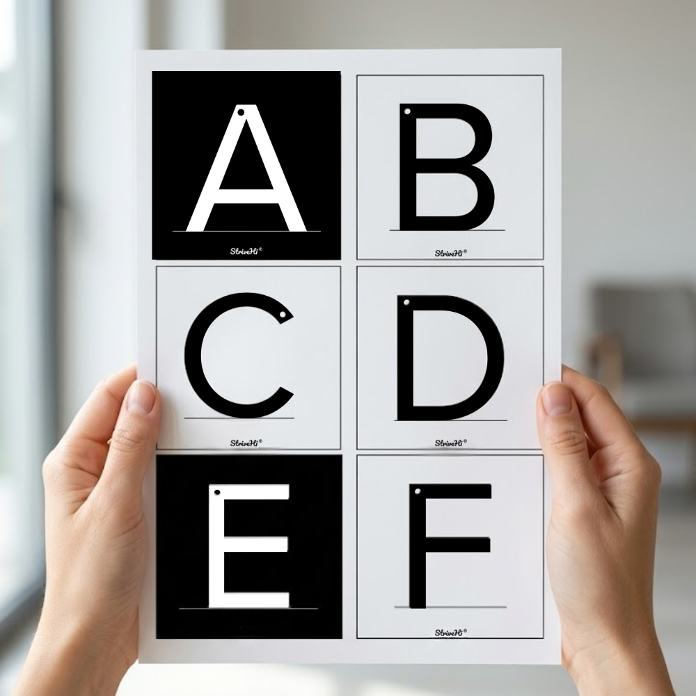 Printable Sandpaper Letters — Alphabet Tracing Cards