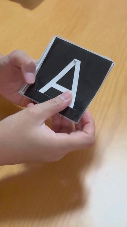 Printable Sandpaper Letters — Alphabet Tracing Cards